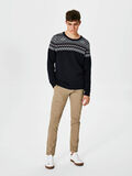 Selected CREW-NECK - SWEATER, Dark Sapphire, highres - 16056026_DarkSapphire_005.jpg