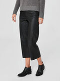 Selected CROPPED - LEATHER TROUSERS, Black, highres - 16062658_Black_003.jpg