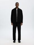 Selected LINEN BLEND OVERSHIRT, Black, highres - 16096220_Black_005.jpg
