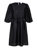 Selected MANCHES BOUFFANTES MINI-ROBE, Black, highres - 16086897_Black_001.jpg