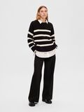 Selected STRIPED KNITTED JUMPER, Black, highres - 16088434_Black_1008330_005.jpg