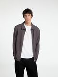 Selected VISCOSE BLEND CARDIGAN, Forged Iron, highres - 16096685_ForgedIron_008.jpg