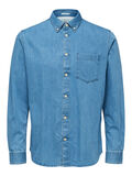 Selected CORTE REGULAR FIT - CAMISA VAQUERA, Light Blue, highres - 16069055_LightBlue_701918_001.jpg