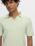 Selected KNITTED POLO SHIRT, Bok Choy, highres - 16088636_BokChoy_006.jpg