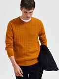 Selected ZOPFSTRICK PULLOVER, Buckthorn Brown, highres - 16086736_BuckthornBrown_008.jpg