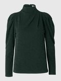 Selected DRAPED LONG SLEEVED TOP, Scarab, highres - 16097308_Scarab_001.jpg