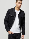 Selected SOMBRE - VESTE EN JEAN, Black, highres - 16054606_Black_003.jpg