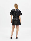 Selected SHORT SEQUIN MINI DRESS, Black, highres - 16087511_Black_004.jpg