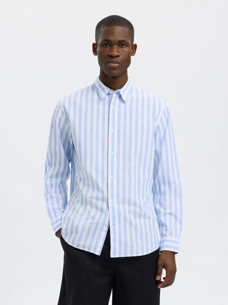 Selected SLIM FIT SKJORTE, Cashmere Blue, highres - 16079056_CashmereBlue_1175244_003.jpg