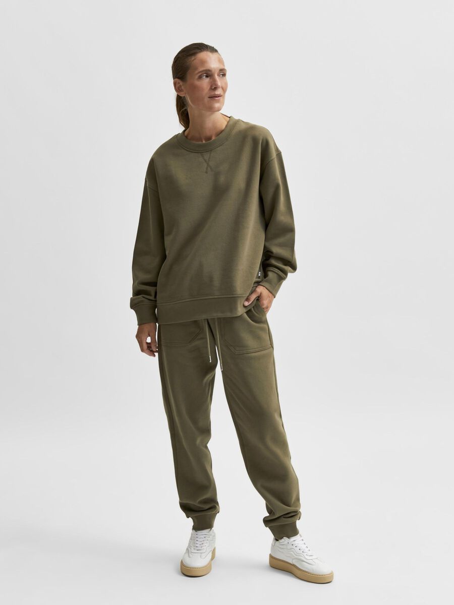 Selected ORGANIC COTTON SELECTED STANDARDS SWEATSHIRT, Kalamata, highres - 16082418_Kalamata_005.jpg