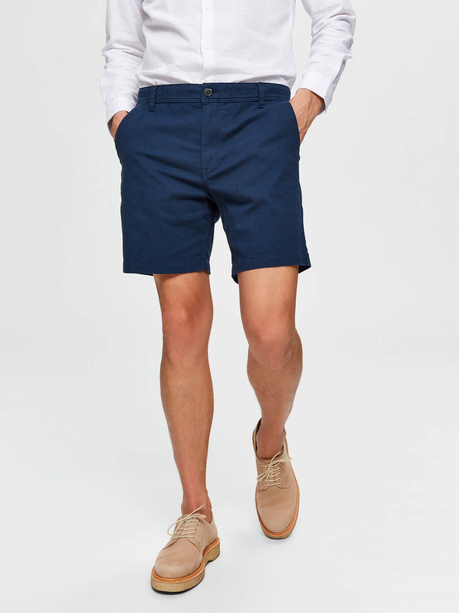 Selected FLEX SHORTS, Estate Blue, highres - 16073228_EstateBlue_752279_003.jpg