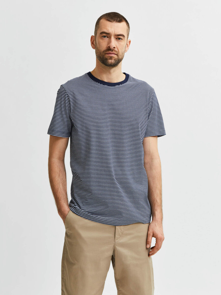 Selected STRIPED T-SHIRT, Navy Blazer, highres - 16080129_NavyBlazer_861558_003.jpg