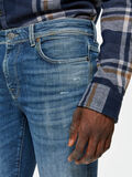 Selected 6235 SUPER STRETCH - SLIM FIT JEANS, Medium Blue Denim, highres - 16075456_MediumBlueDenim_006.jpg