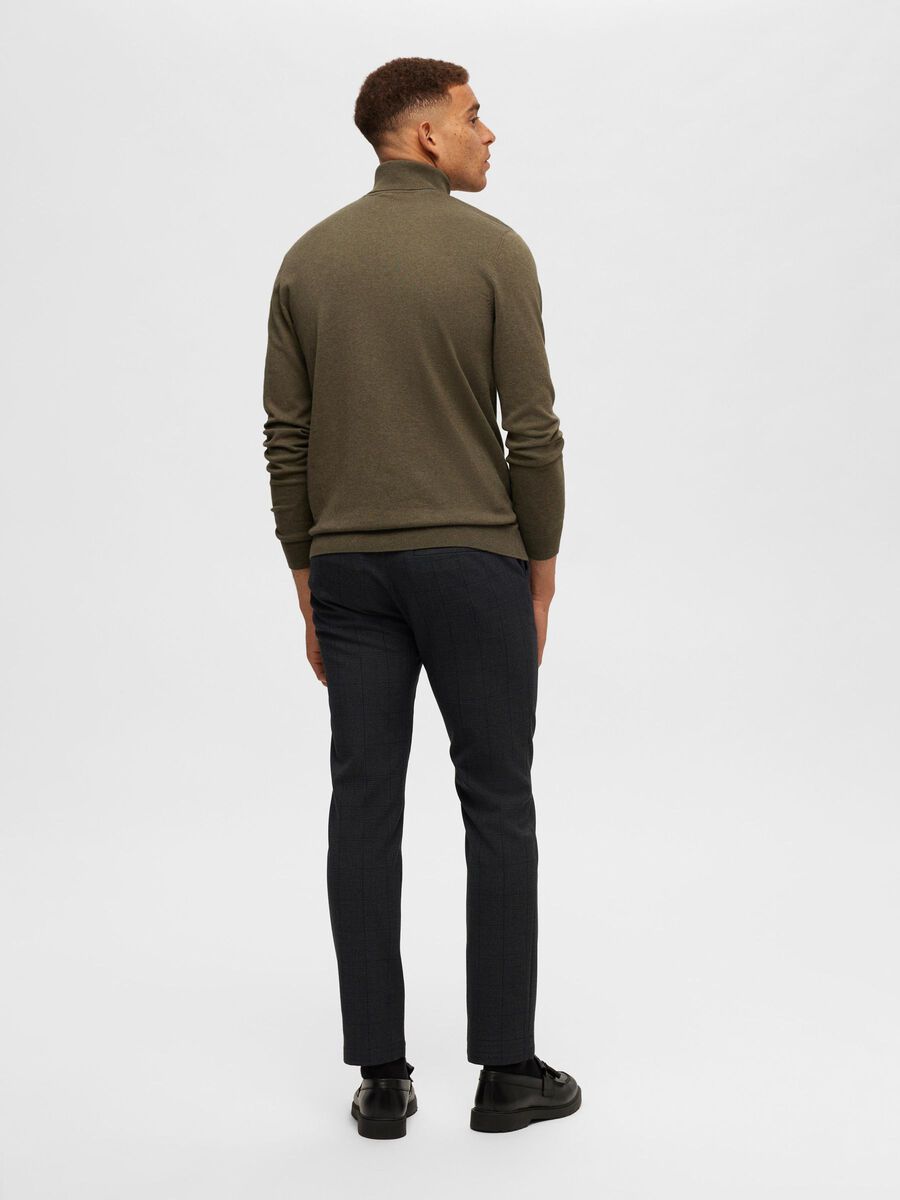 Selected LANGARM ROLLKRAGEN PULLOVER, Ivy Green, highres - 16074684_IvyGreen_779199_004.jpg