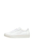 Selected LEATHER TRAINERS, White, highres - 16078942_White_001.jpg