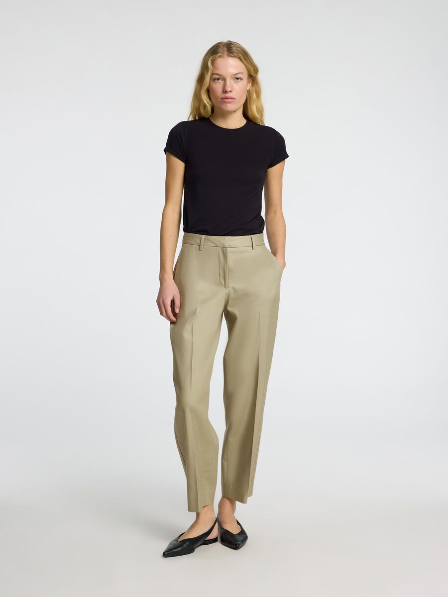 Selected MID-WAIST BARREL FIT BROEK, Vetiver, highres - 16096976_Vetiver_005.jpg