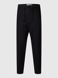Selected LINNENMIX BROEK, Black, highres - 16093546_Black_001.jpg