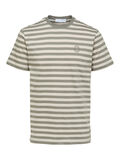 Selected STRIBET T-SHIRT, Vetiver, highres - 16088527_Vetiver_1005215_001.jpg