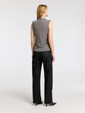 Selected GLITTER SLEEVELESS TOP, Grey, highres - 16094972_Grey_004.jpg