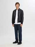 Selected 100% LEDERJACKE, Black, highres - 16094771_Black_005.jpg