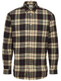 Selected CHECKED - SHIRT, Camel, highres - 16067397_Camel_679510_001.jpg