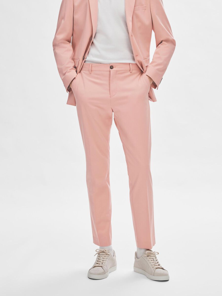 Selected SLIM FIT HABITBUKSER, Misty Rose, highres - 16088564_MistyRose_003.jpg