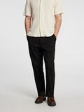 Selected DISEÑO CLÁSICO PANTALONES DE CORTE TAPERED, Black, highres - 16096743_Black_003.jpg
