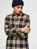 Selected CHECKED - SHIRT, Camel, highres - 16067397_Camel_679510_008.jpg