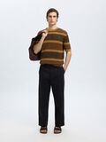 Selected SHORT SLEEVED KNITTED TOP, Chipmunk, highres - 16097853_Chipmunk_1185411_008.jpg