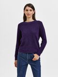 Selected LONG-SLEEVED KNITTED JUMPER, Acai, highres - 16074482_Acai_773866_003.jpg