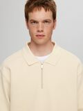 Selected LONG SLEEVED ZIPPED SWEATSHIRT, Fog, highres - 16094676_Fog_006.jpg