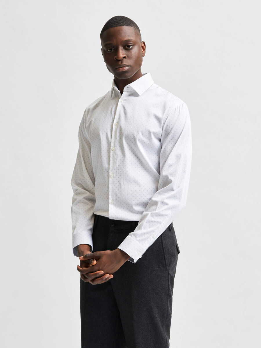 Selected CLASSIC STRETCH SHIRT, Bright White, highres - 16077346_BrightWhite_816996_003.jpg