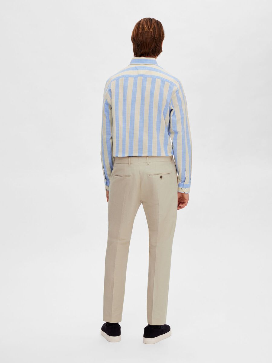 Selected SLIM FIT ANZUGHOSE, Sand, highres - 16089605_Sand_004.jpg