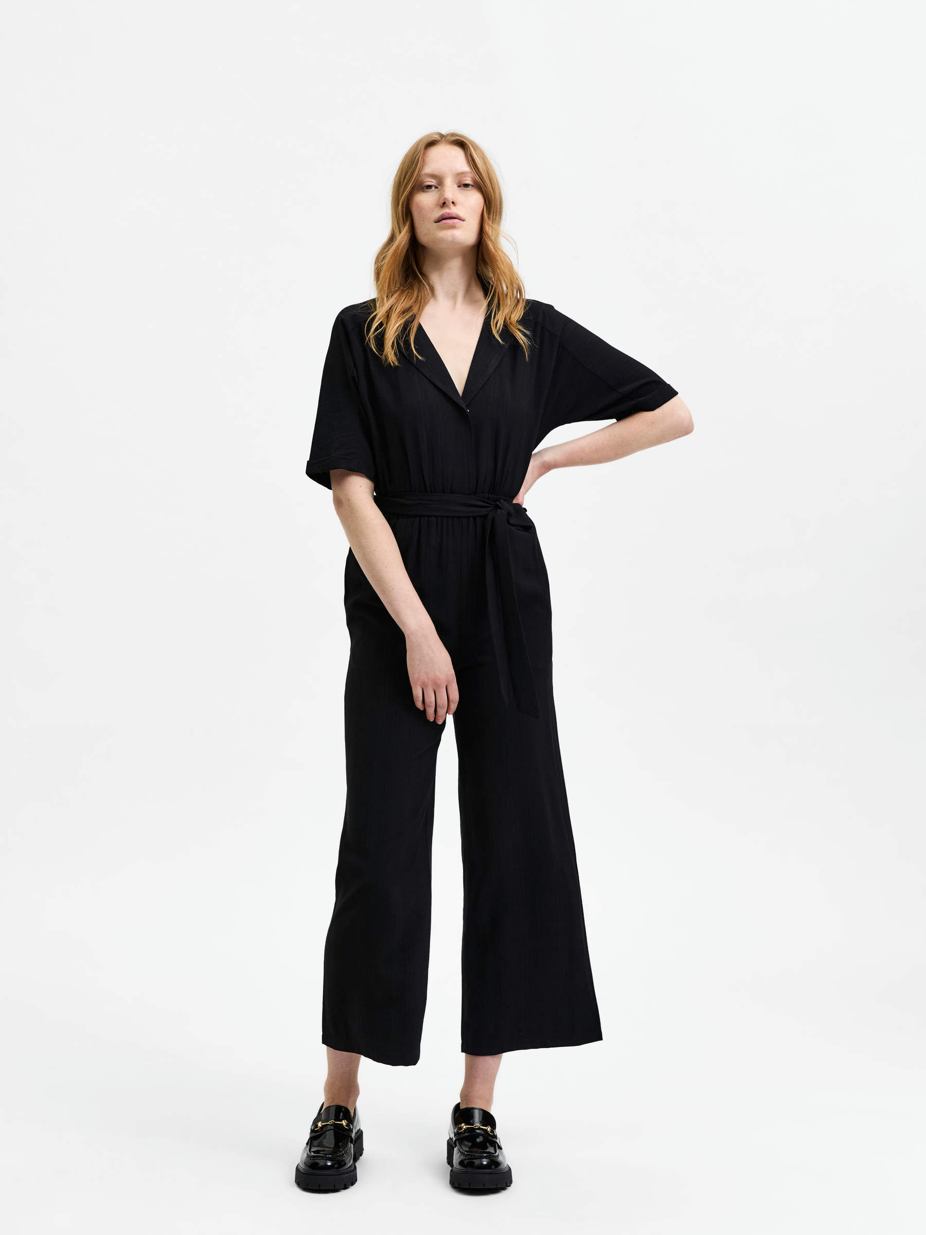 Black CASUAL JUMPSUIT | Selected®