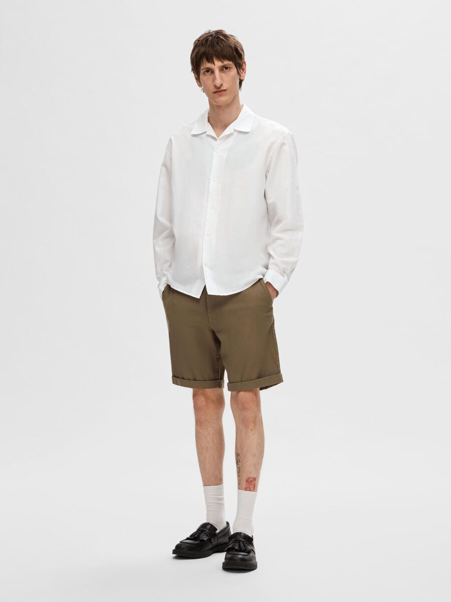 Selected LONG-SLEEVED SHIRT, Bright White, highres - 16092979_BrightWhite_005.jpg