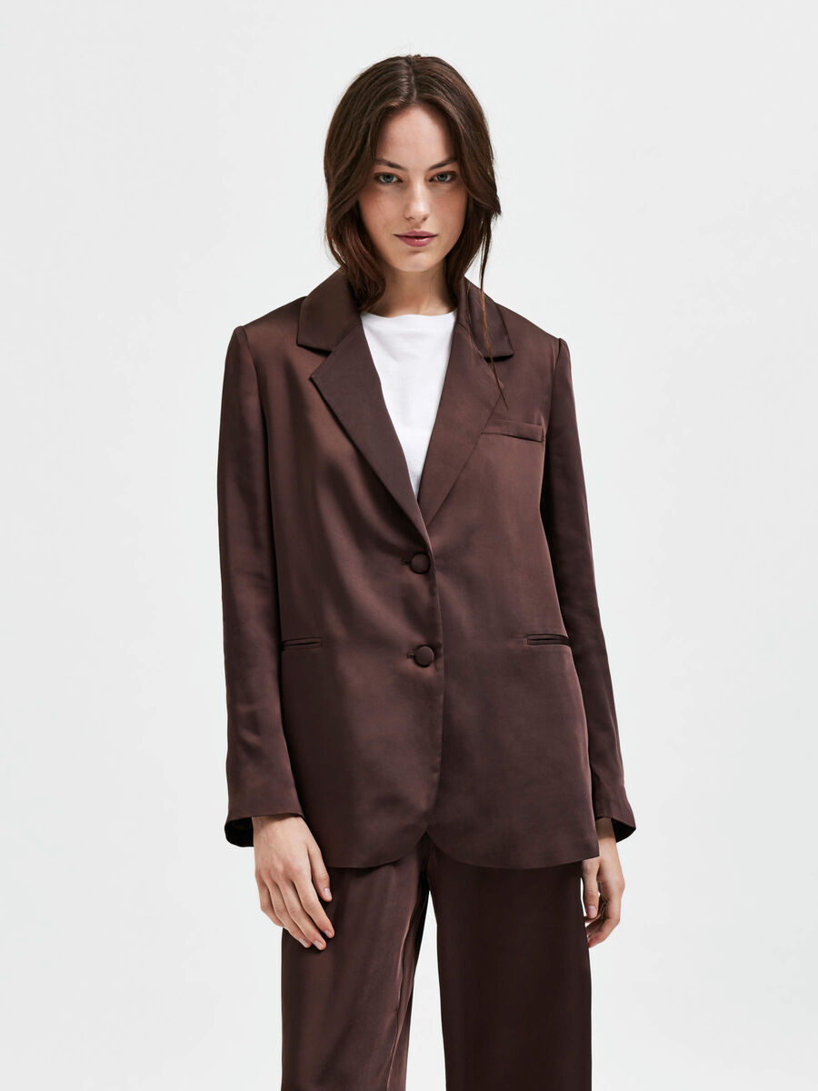 Selected SATIN BLAZER, Java, highres - 16088418_Java_003.jpg