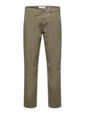 Selected 175 SLIM FIT FLEX CHINOS, Ermine, highres - 16087663_Ermine_001.jpg