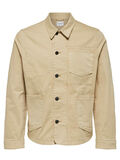 Selected WORKWEAR - JACKET, Sand, highres - 16064190_Sand_001.jpg