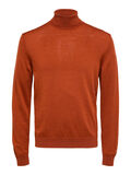 Selected ROLL NECK KNITTED PULLOVER, Picante, highres - 16082064_Picante_892642_001.jpg