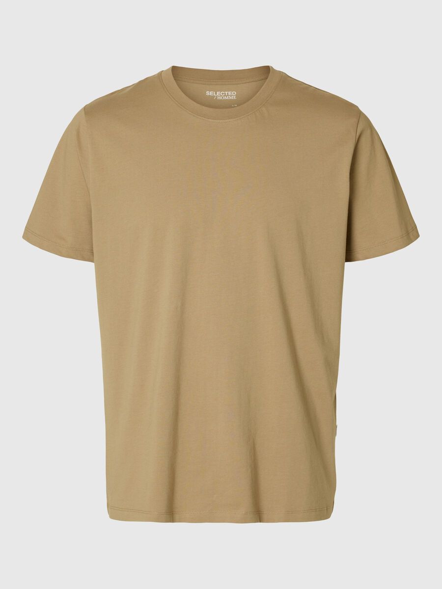 Selected REGULAR T-SHIRT, Kelp, highres - 16087842_Kelp_001.jpg