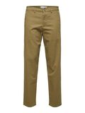 Selected 172 SLIM TAPERED FIT FLEX CHINOS, Ermine, highres - 16087666_Ermine_001.jpg