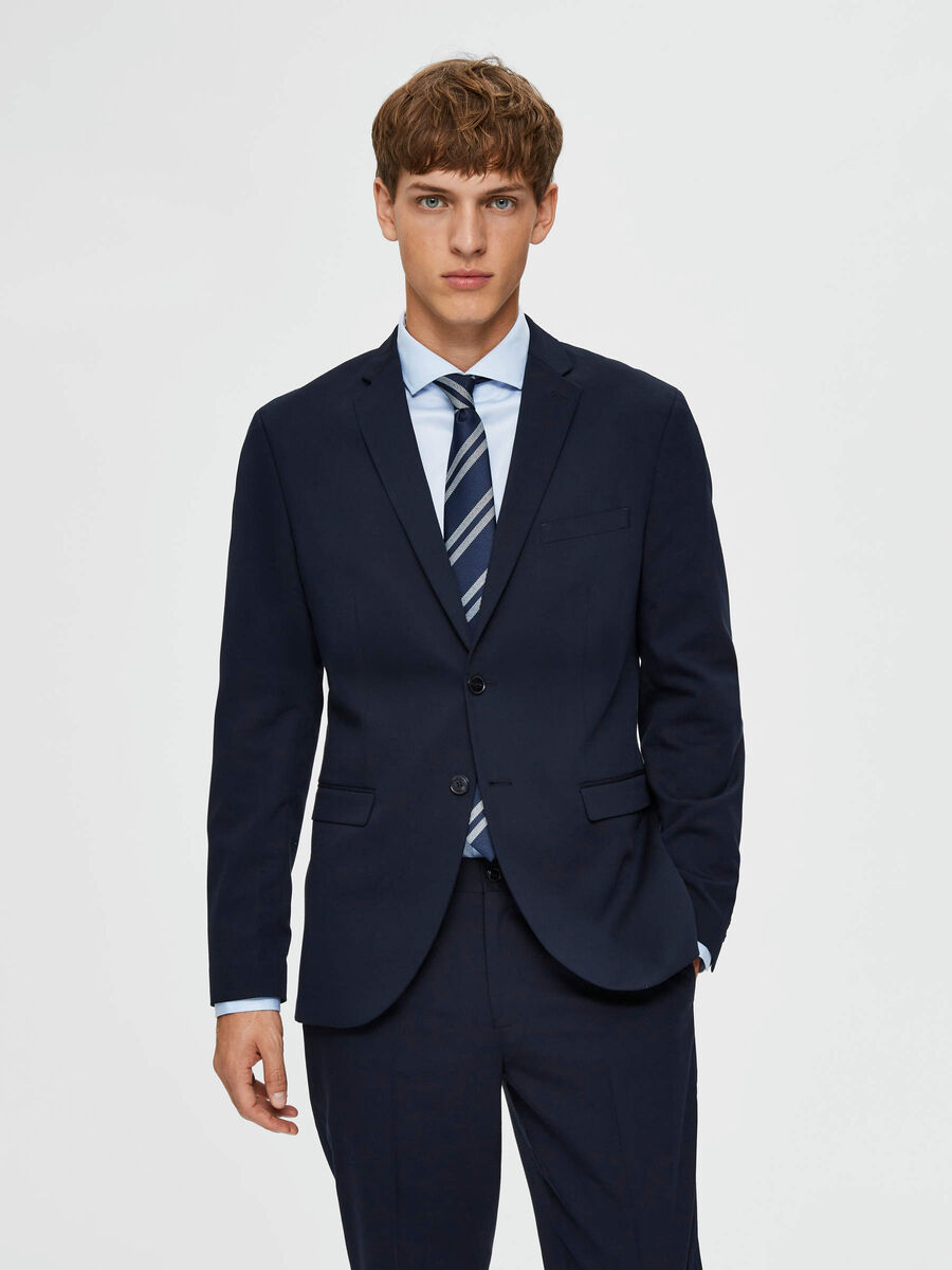 Selected SLIM FIT - BLAZER, Navy Blazer, highres - 16077570_NavyBlazer_003.jpg