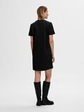 Selected SHORT-SLEEVED MINI DRESS, Black, highres - 16095338_Black_004.jpg