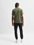 Selected COMPACT ORGANIC COTTON 180G - T-SHIRT, Forest Night, highres - 16077365_ForestNight_861556_004.jpg