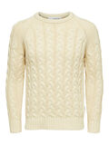 Selected CABLE KNIT JUMPER, Cloud Cream, highres - 16086658_CloudCream_001.jpg