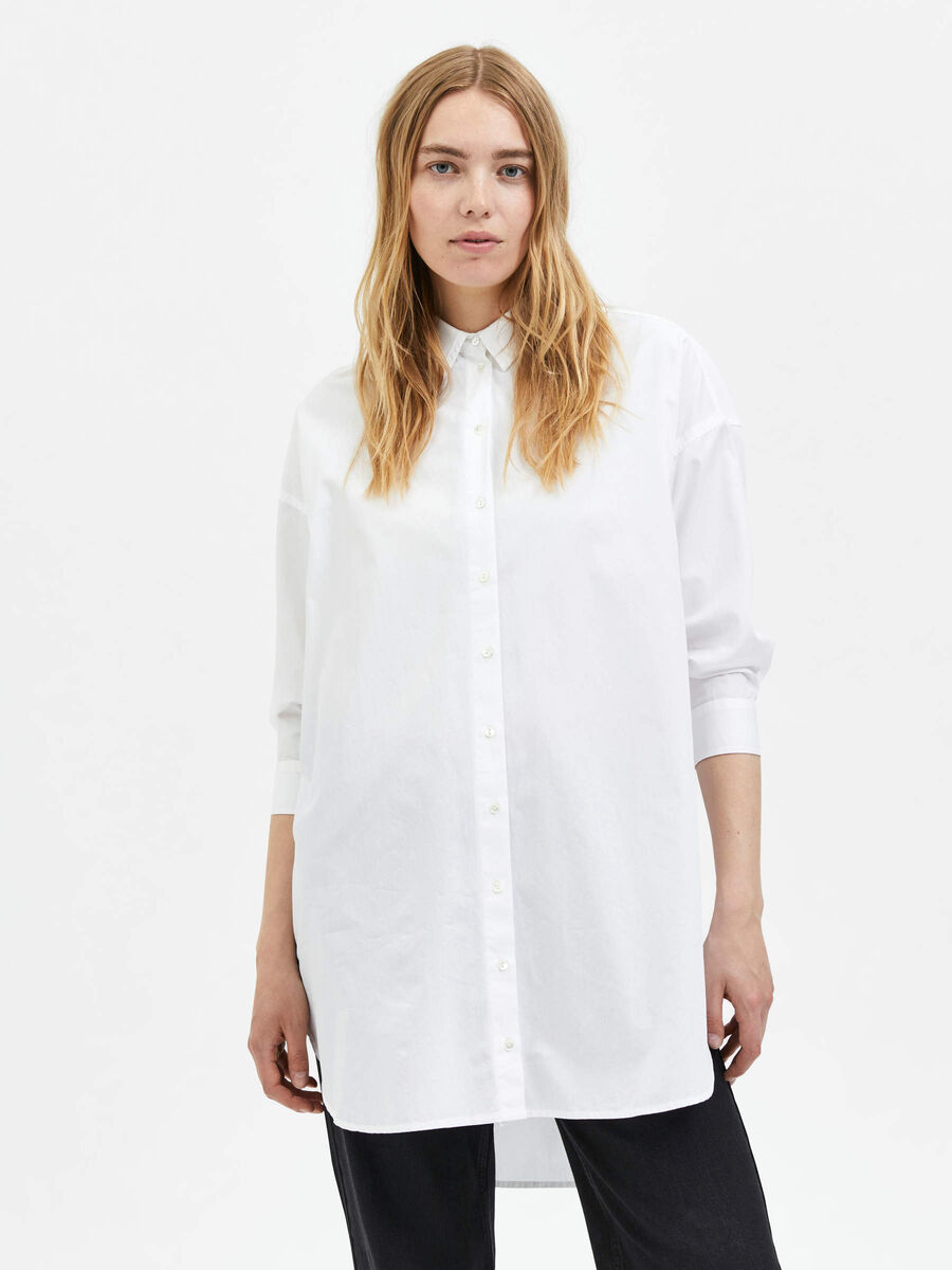 Selected LONG - SHIRT, Bright White, highres - 16073297_BrightWhite_003.jpg