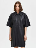 Selected MINI LEATHER DRESS, Black, highres - 16086409_Black_003.jpg