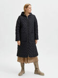 Selected LONG QUILTED JACKET, Black, highres - 16079161_Black_003.jpg