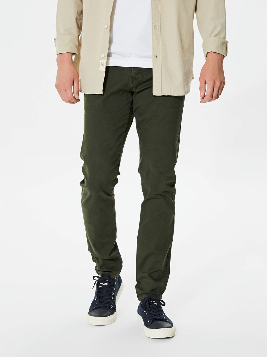 Selected SKINNY FIT - CHINOS, Forest Night, highres - 16057032_ForestNight_003.jpg