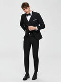 Selected SLIM FIT - WAISTCOAT, Black, highres - 16052660_Black_005.jpg